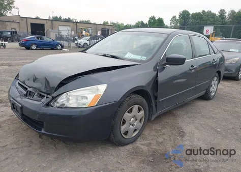 2005 Honda Accord Lx z USA, uszkodzony, nr VIN 1HGCM56415A169763